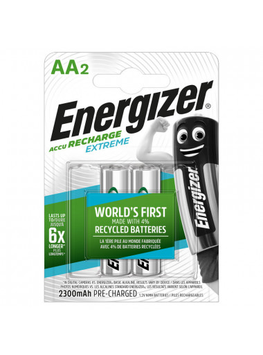 PILAS ENERGIZER EXTREME RECARGABLE HR6 AA Bl2