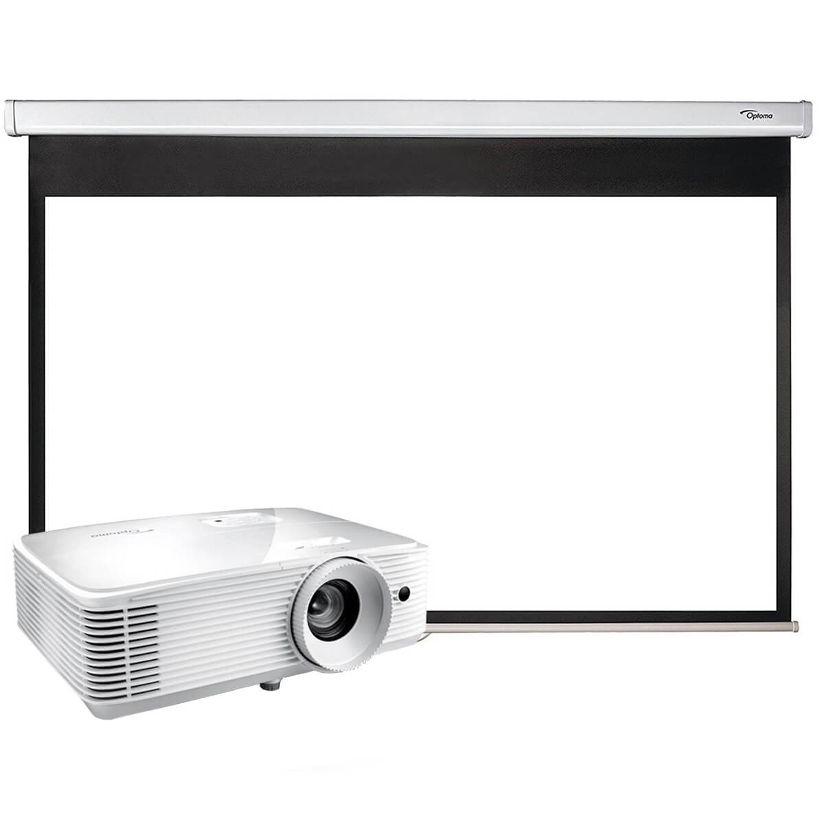 PROYECTOR OPTOMA HD27E + PANTALLA DS9084PMG