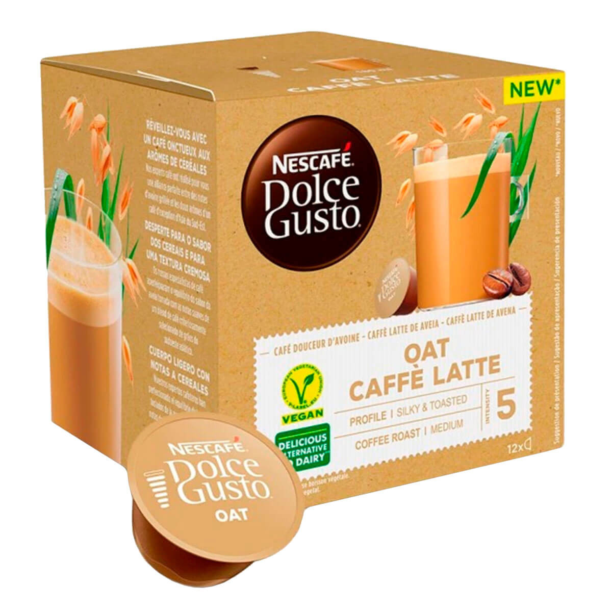 CÁPSULAS DOLCE GUSTO CAFÉ CON AVENA