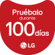 LG aspirador 100 días